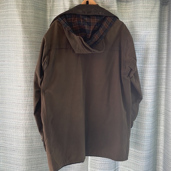 Outback Survival Gear Oilskin Jacket -men's large - Picture 4 of 6